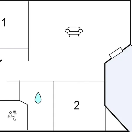 בית נופש Abendrot 4 - Dorf 3 *